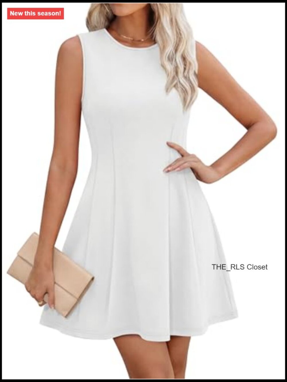 Elegant Cocktail Short Dress - Sleeveless A-line Mini - Picture 2 of 7